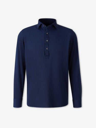 Santa Eulalia Hombre Barcelona Camisa Casual Algodón color Azul Marino sku 551-000414 03 - Foto 1