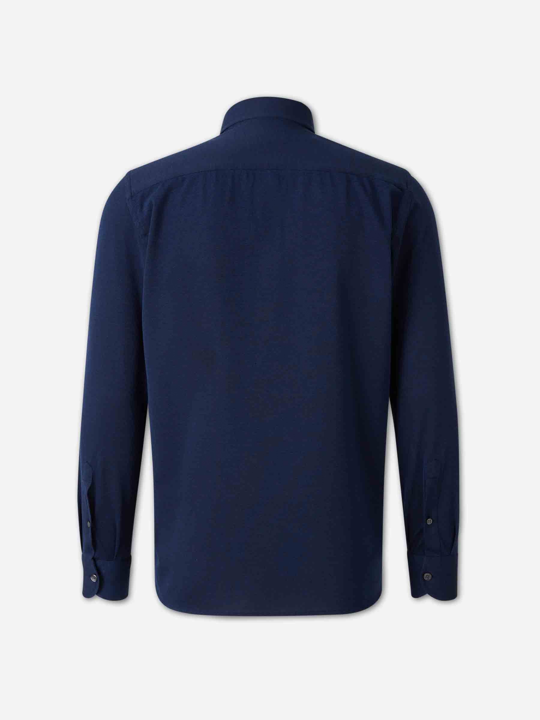 Santa Eulalia Hombre Barcelona Camisa Casual Algodón color Azul Marino sku 551-000414 03 - Foto 2