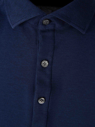 Santa Eulalia Hombre Barcelona Camisa Casual Algodón color Azul Marino sku 551-000414 03 - Foto 3