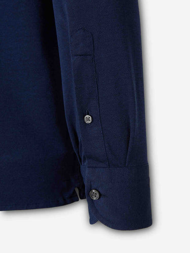 Santa Eulalia Hombre Barcelona Camisa Casual Algodón color Azul Marino sku 551-000414 03 - Foto 4