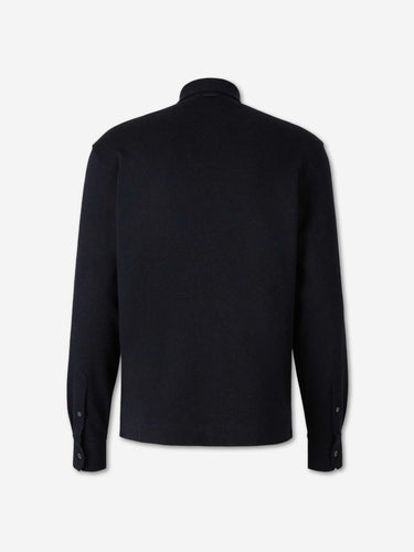 Zegna Hombre Barcelona Polo Algodón color Azul Noche sku 551-000421 01 - Foto 2