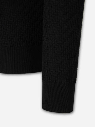 Brioni Hombre Barcelona Polo Punto Trenzado color Negro sku 551-000422 01 - Foto 4