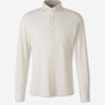 Brunello Cucinelli Hombre Barcelona Polo Punto Algodón color Marfil sku 551-000428 02 - Foto 1