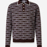 Casablanca Hombre Barcelona Jersey Estampado Logo color Marrón Oscuro sku 551-000431 01 - Foto 1