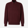 Canali Hombre Barcelona Jersey Cuello Polo color Burdeos sku 551-000433 01 - Foto 1