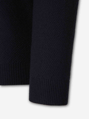 Zanone Hombre Barcelona Jersey Cuello Polo color Azul Marino sku 551-000439 01 - Foto 4