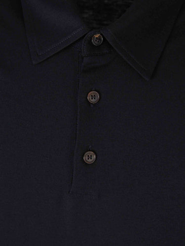 Zanone Hombre Barcelona Polo Manga Larga color Azul Noche sku 551-000440 01 - Foto 3