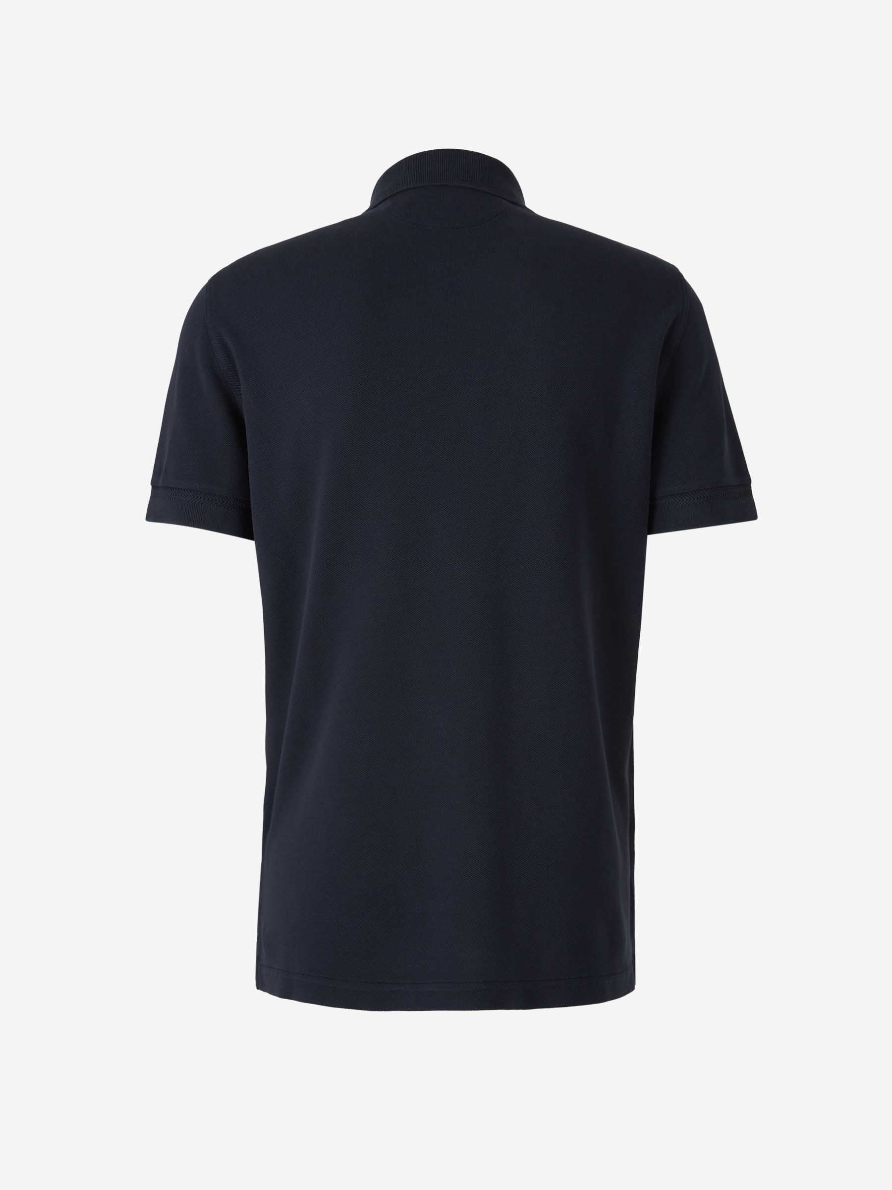 Tom Ford Hombre Barcelona Polo Logo Piqué color Azul Noche sku 552-001538 04 - Foto 2