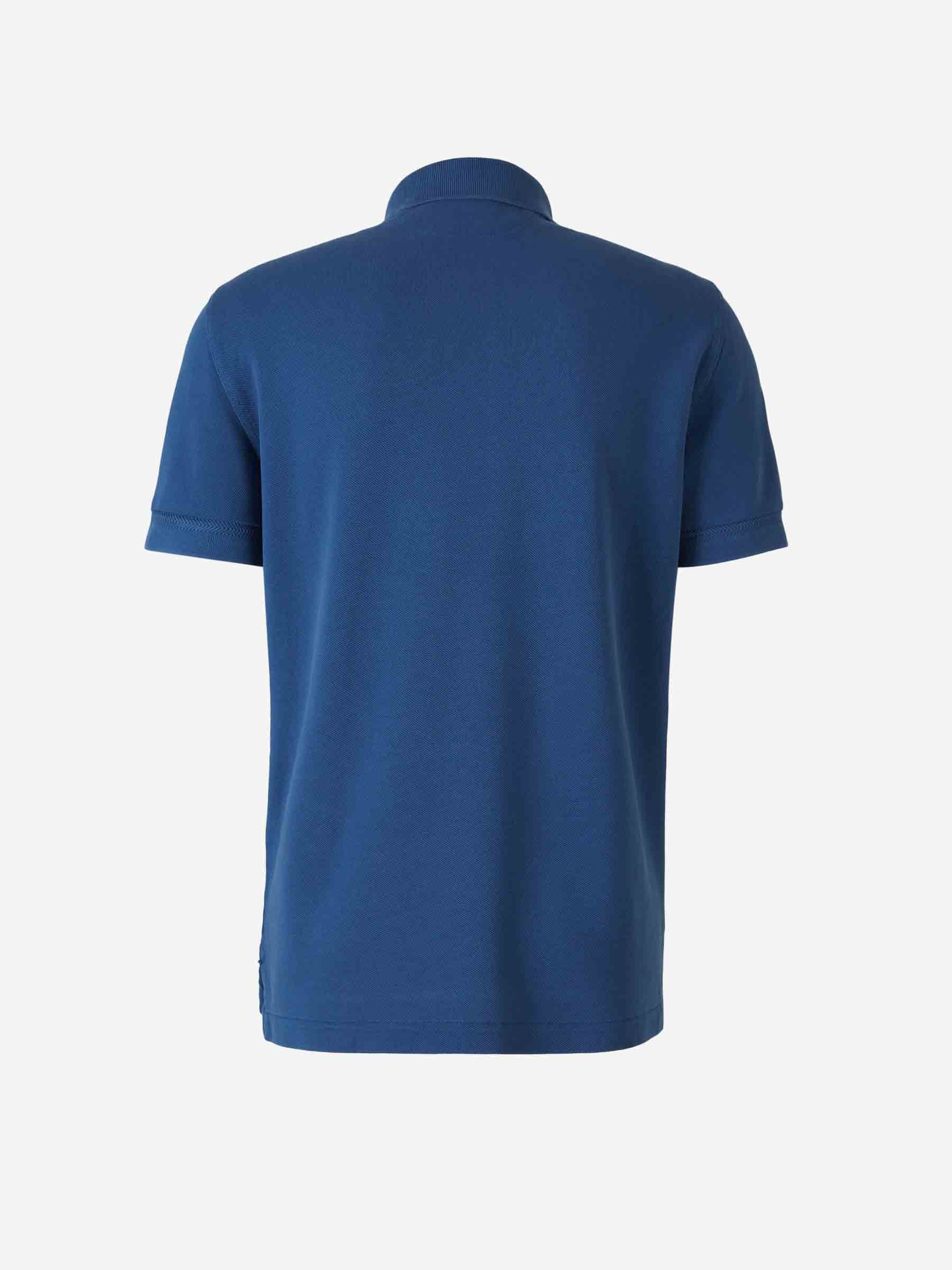 Tom Ford Hombre Barcelona Polo Liso Lyocell color Azul sku 552-001539 02 - Foto 2