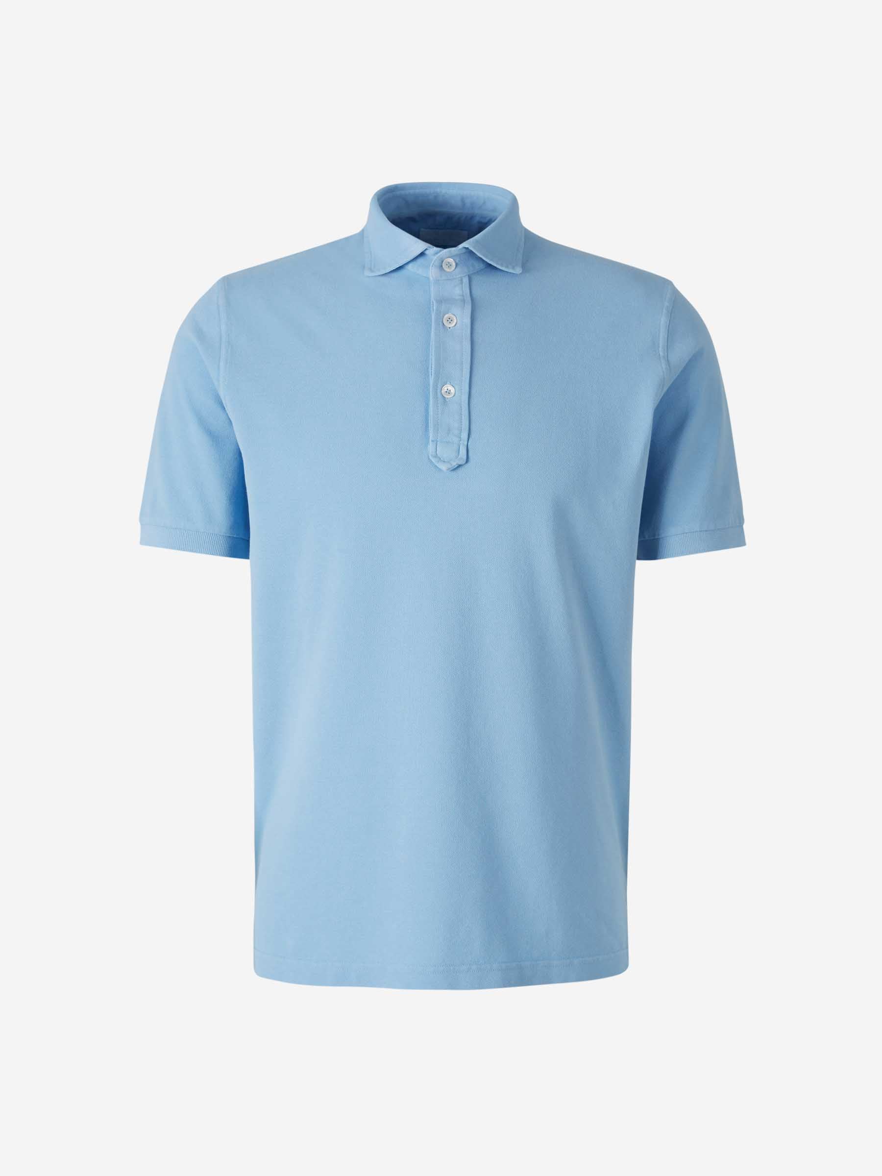 Santa Eulalia Hombre Barcelona Polo Liso Algodón color Azul Celeste sku 552-001559 03 - Foto 1