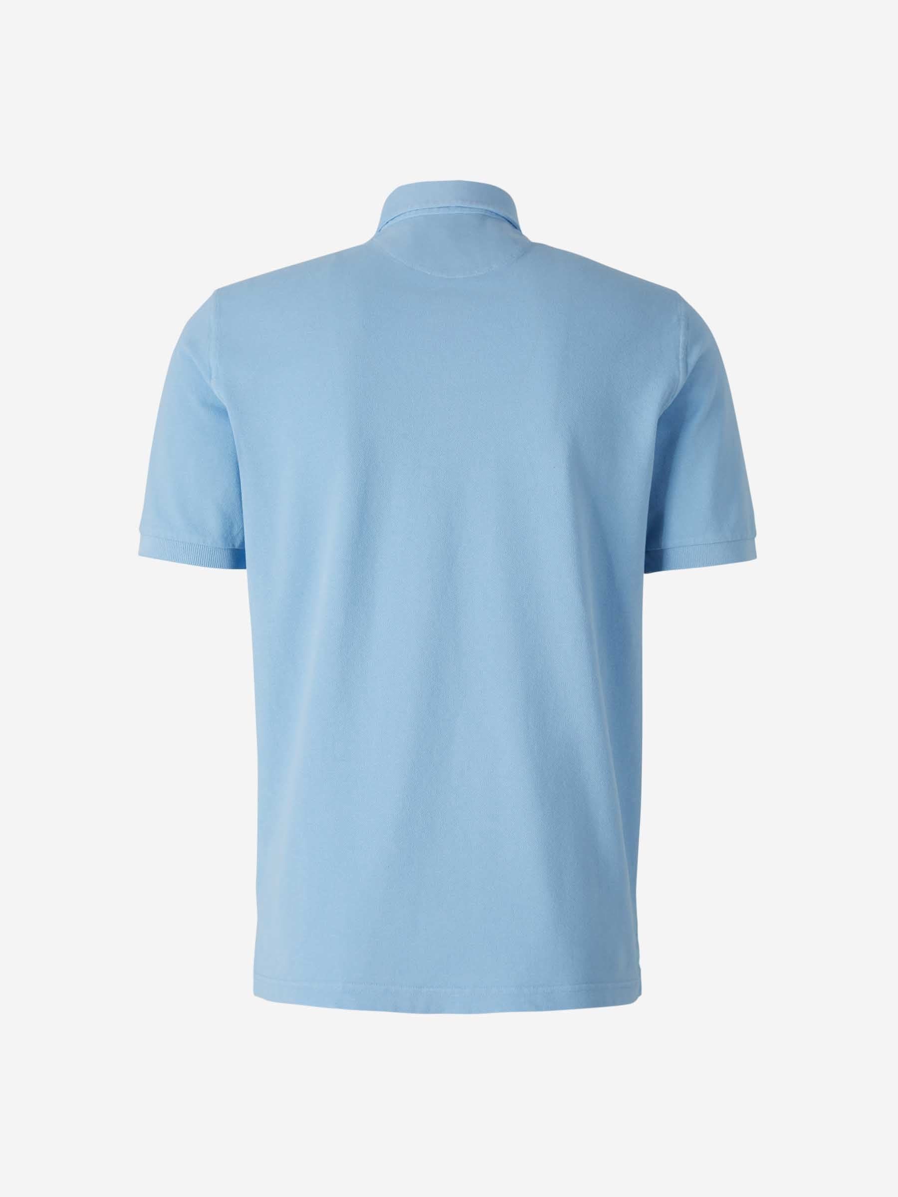 Santa Eulalia Hombre Barcelona Polo Liso Algodón color Azul Celeste sku 552-001559 03 - Foto 2