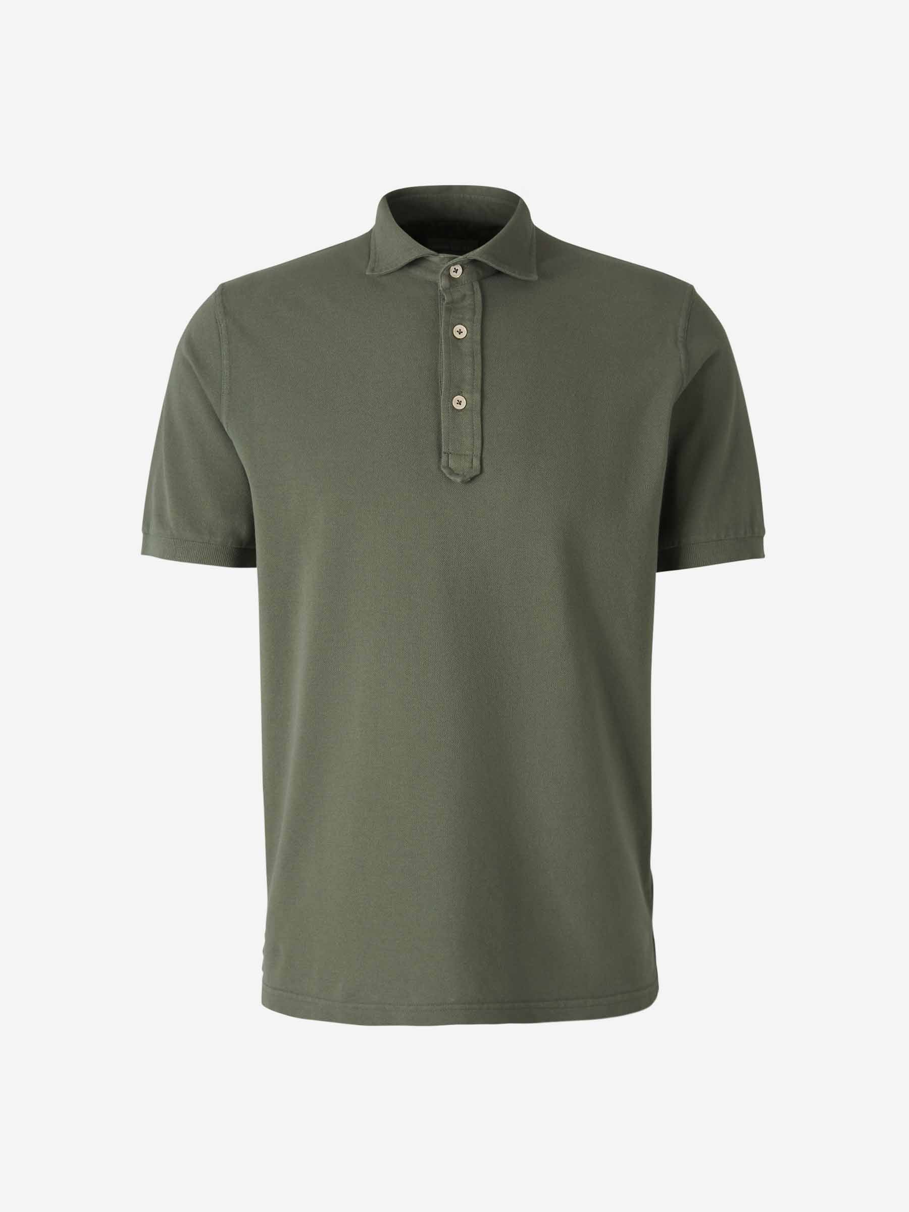 Santa Eulalia Hombre Barcelona Polo Liso Algodón color Verde sku 552-001559 04 - Foto 1