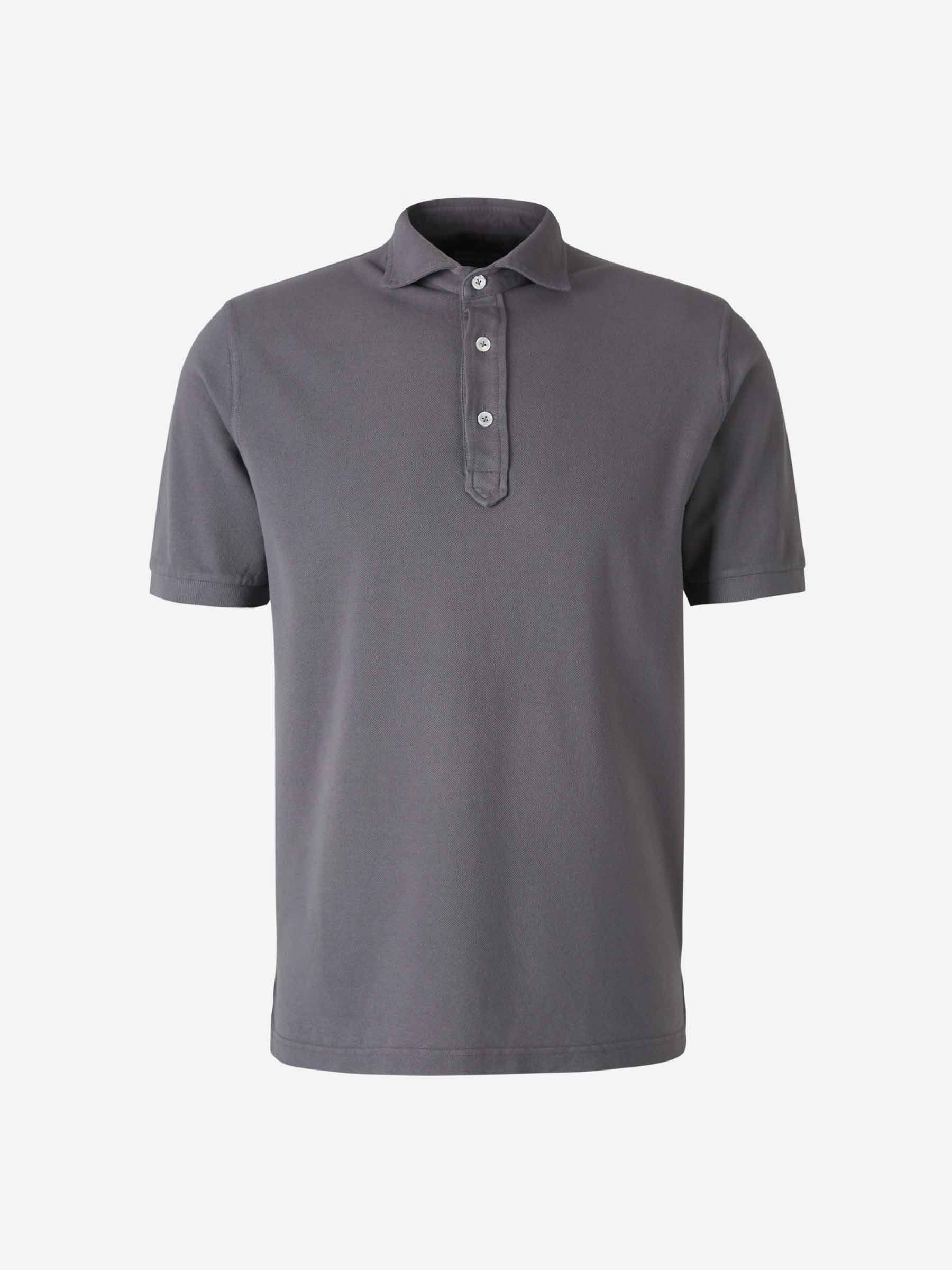 Santa Eulalia Hombre Barcelona Polo Liso Algodón color Gris Piedra sku 552-001559 05 - Foto 1