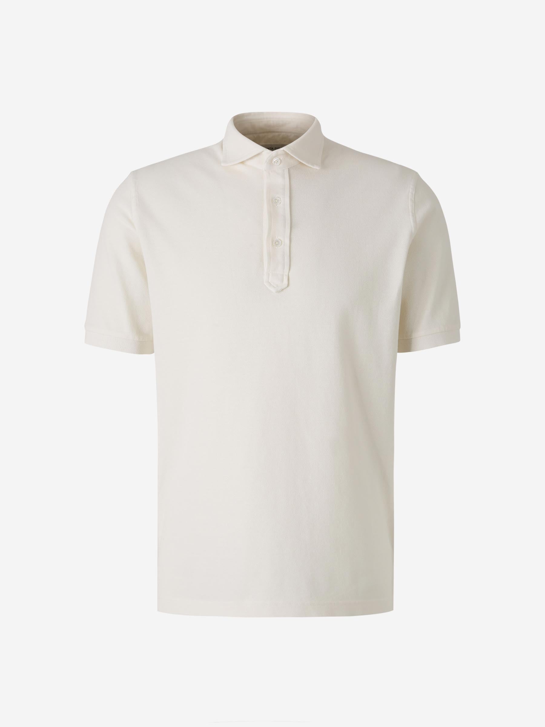 Santa Eulalia Hombre Barcelona Polo Liso Algodón color Crema sku 552-001559 06 - Foto 1