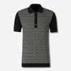 Balmain Hombre Barcelona Polo Monograma color Blanco y Negro sku 552-001620 01 - Foto 1
