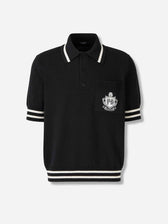 Balmain Hombre Barcelona Polo Punto Logo color Negro sku 552-001622 01 - Foto 1