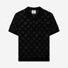 Casablanca Hombre Barcelona Polo Monograma Jacquard color Negro sku 552-001627 01 - Foto 1