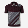 Casablanca Hombre Barcelona Polo Punto Cremallera color Burdeos sku 552-001628 01 - Foto 1