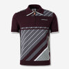 Casablanca Hombre Barcelona Polo Punto Cremallera color Burdeos sku 552-001628 01 - Foto 1