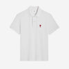 Ami Paris Hombre Barcelona Polo Algodón Corazón color Blanco sku 552-001635 01 - Foto 1