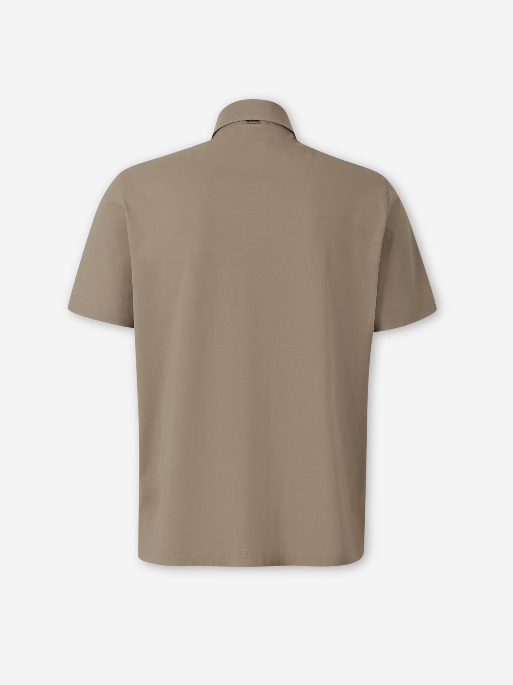 Herno Hombre Barcelona Polo Algodón color Taupe sku 552-001636 01 - Foto 2