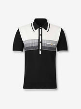 Amiri Hombre Barcelona Polo MA Striped color Blanco Y Negro sku 552-001642 01 - Foto 1
