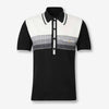 Amiri Hombre Barcelona Polo MA Striped color Blanco Y Negro sku 552-001642 01 - Foto 1