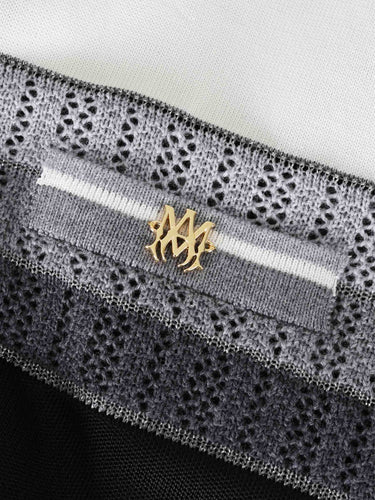 Amiri Hombre Barcelona Polo MA Striped color Blanco Y Negro sku 552-001642 01 - Foto 4