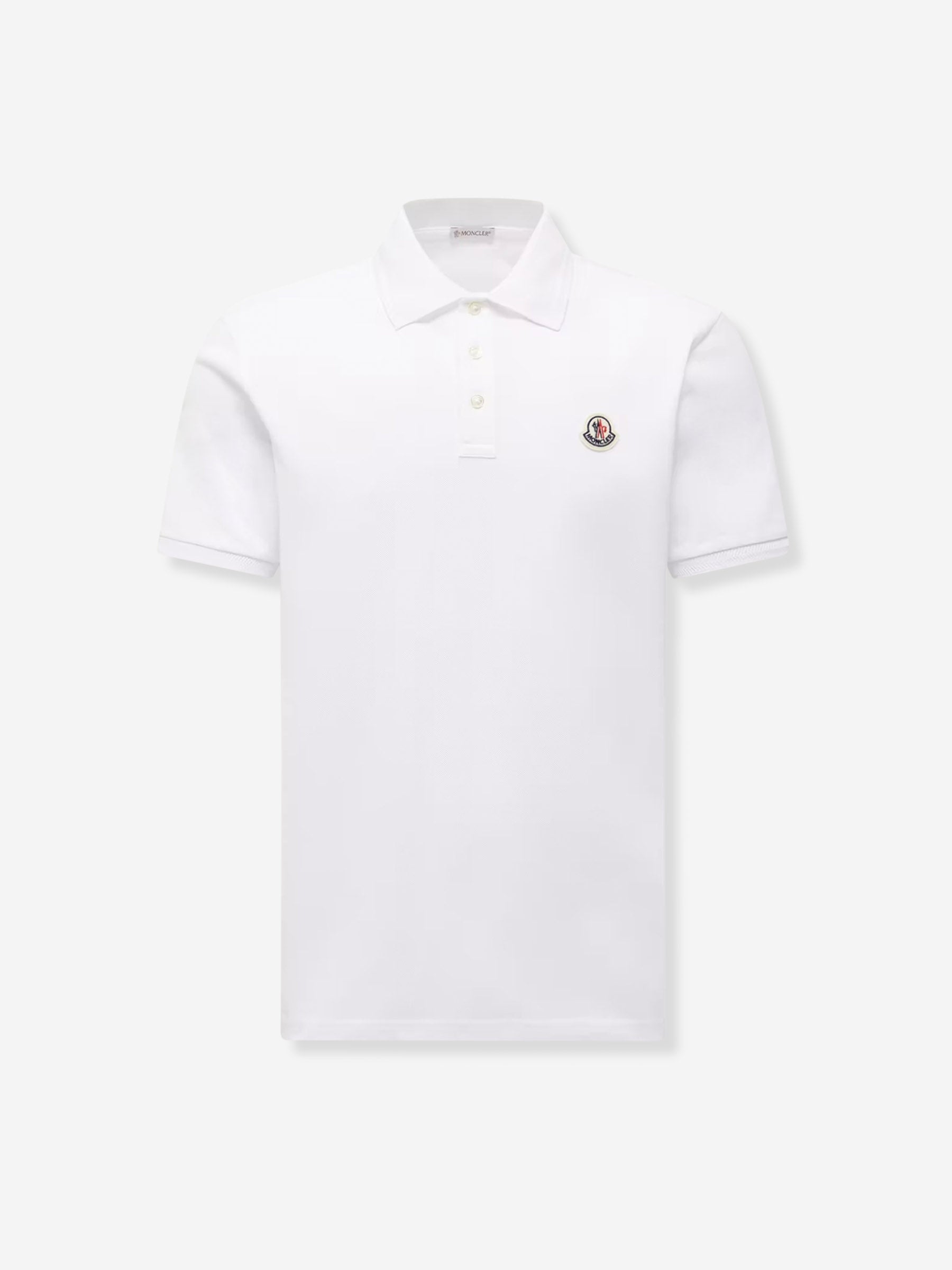 Moncler Hombre Barcelona Polo Piqué Algodón color Blanco sku 552-001644 01 - Foto 1
