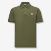 Moncler Hombre Barcelona Polo Piqué Algodón color Verde Militar sku 552-001644 03 - Foto 1