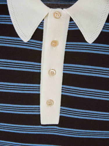 Wales Bonner Hombre Barcelona Polo Punto Lana color Multicolor sku 552-001653 01 - Foto 3