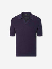 Zegna Hombre Barcelona Polo de Punto color Azul Marino sku 552-001660 01 - Foto 1