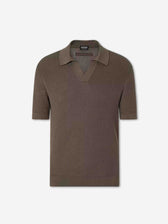 Zegna Hombre Barcelona Polo de Punto color Verde Militar sku 552-001660 02 - Foto 1