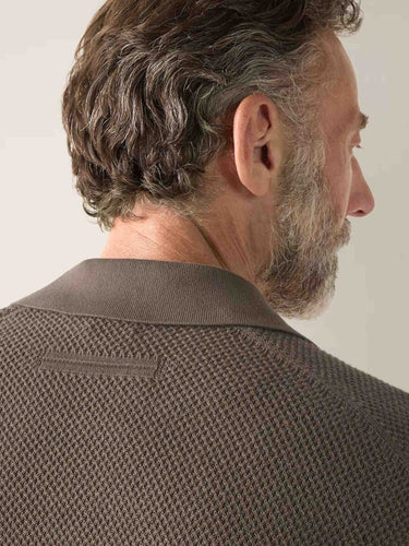 Zegna Hombre Barcelona Polo de Punto color Verde Militar sku 552-001660 02 - Foto 4