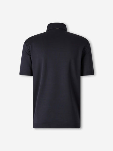 Herno  Barcelona Polo Manga Corta color Azul Noche sku 552-001661 02 - Foto 2
