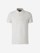 Tom Ford Hombre Barcelona Polo Liso Algodón color Blanco sku 552-001662 01 - Foto 1