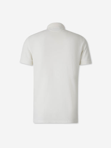 Tom Ford Hombre Barcelona Polo Liso Algodón color Blanco sku 552-001662 01 - Foto 2