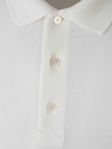 Tom Ford Hombre Barcelona Polo Liso Algodón color Blanco sku 552-001662 01 - Foto 3