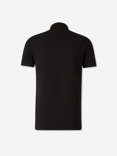 Tom Ford Hombre Barcelona Polo Liso Algodón color Negro sku 552-001662 02 - Foto 2