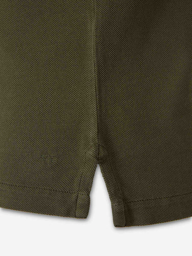 Tom Ford Hombre Barcelona Polo Liso Algodón color Verde Militar sku 552-001662 03 - Foto 4