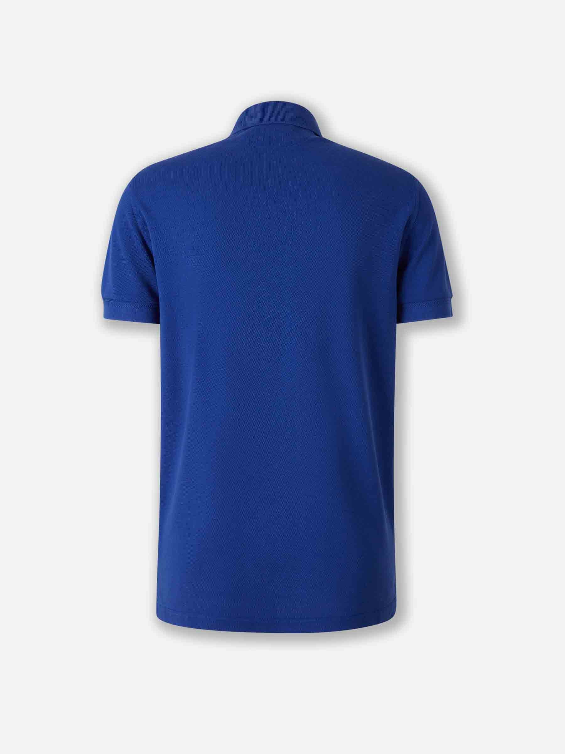 Tom Ford Hombre Barcelona Polo Liso Algodón color Azul Real sku 552-001662 04 - Foto 2