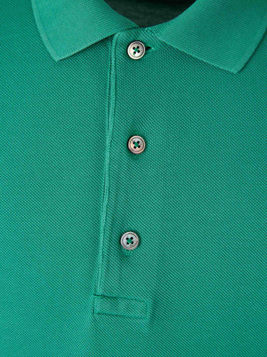 Tom Ford Hombre Barcelona Polo Liso Algodón color Verde sku 552-001662 05 - Foto 3