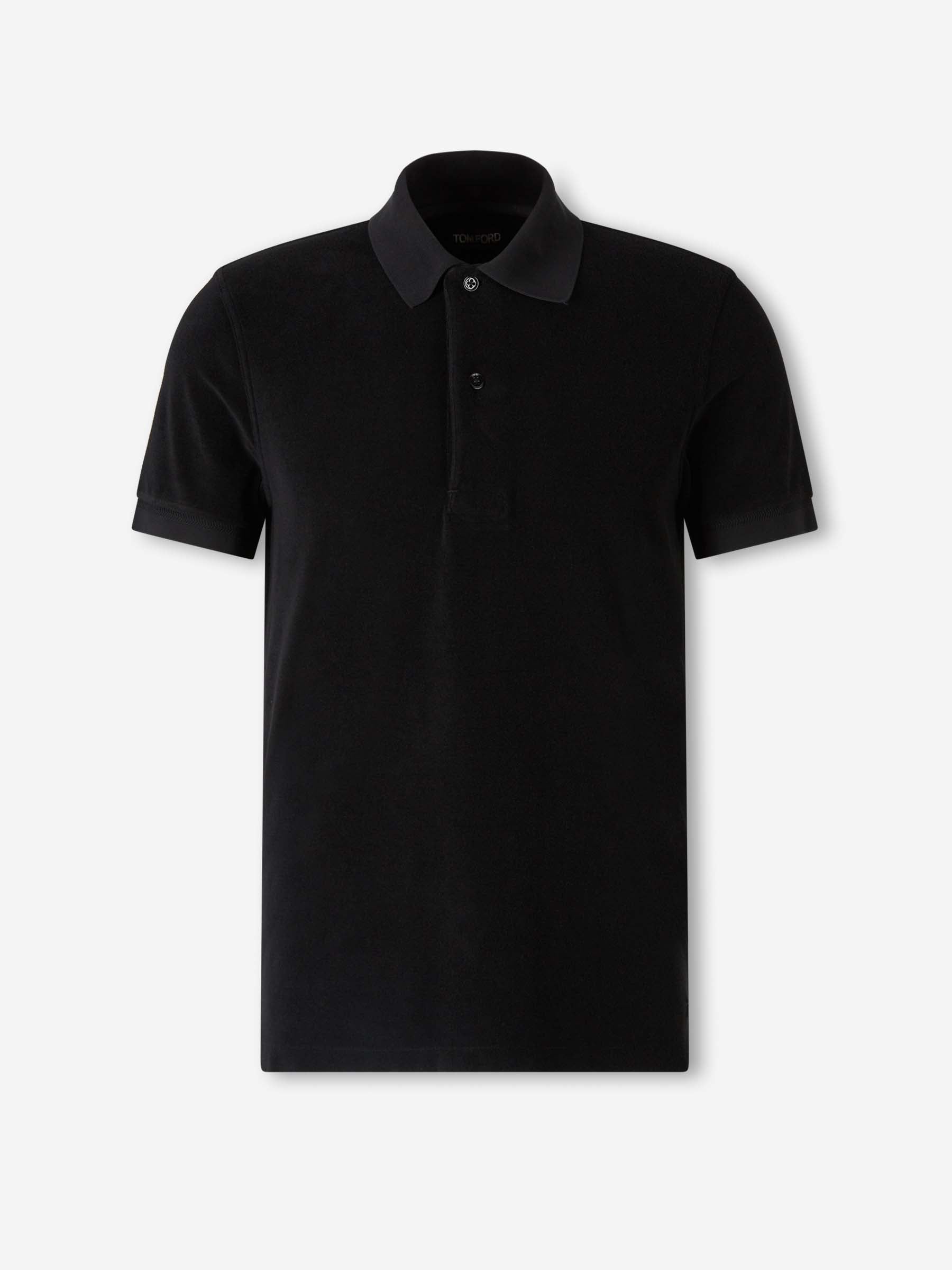 Tom Ford Hombre Barcelona Polo Manga Corta color Negro sku 552-001663 02 - Foto 1