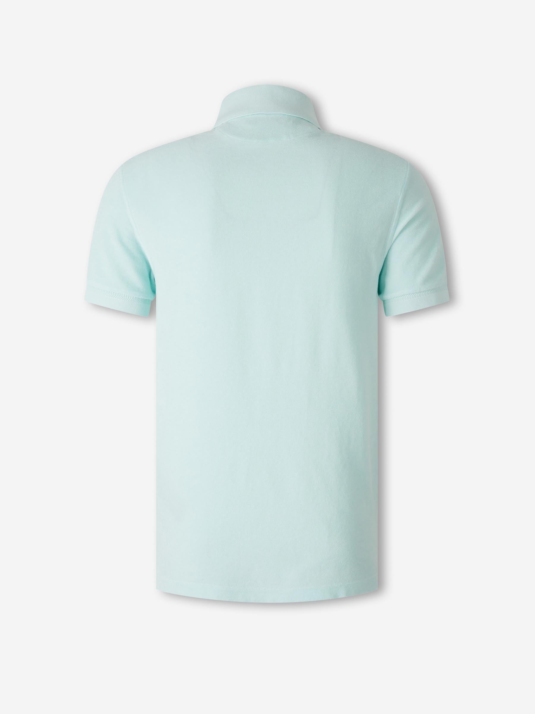 Tom Ford Hombre Barcelona Polo Manga Corta color Azul Celeste sku 552-001663 03 - Foto 2