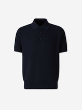 Brioni Hombre Barcelona Polo Manga Corta color Azul Noche sku 552-001664 01 - Foto 1
