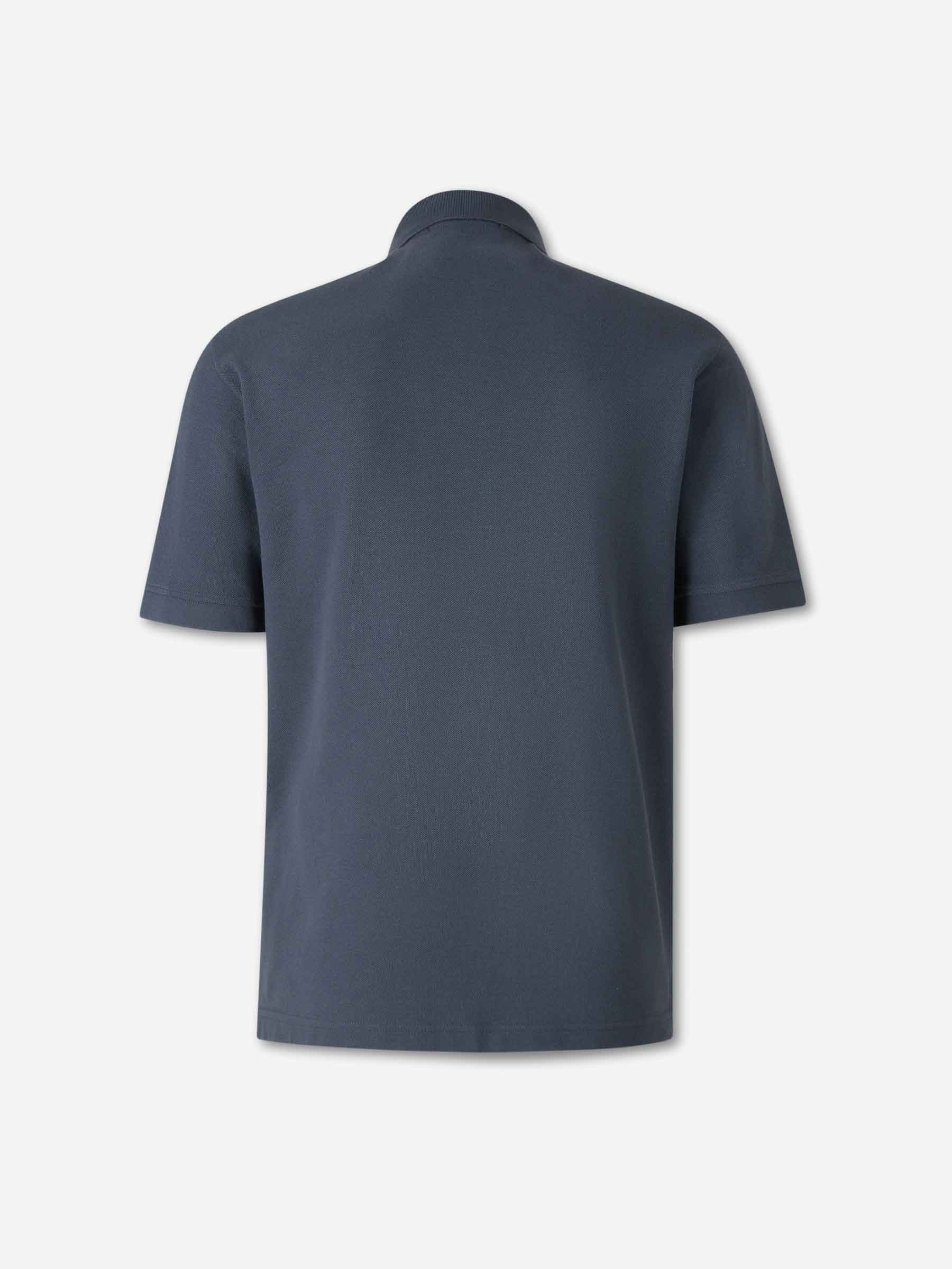 Stone Island Hombre Barcelona Polo Punto Algodón color Azul Índigo sku 552-001666 01 - Foto 2