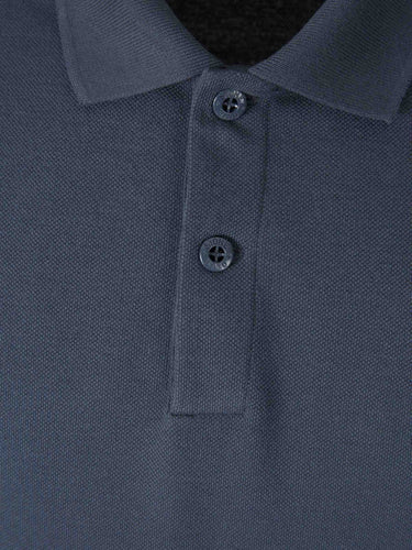 Stone Island Hombre Barcelona Polo Punto Algodón color Azul Índigo sku 552-001666 01 - Foto 3