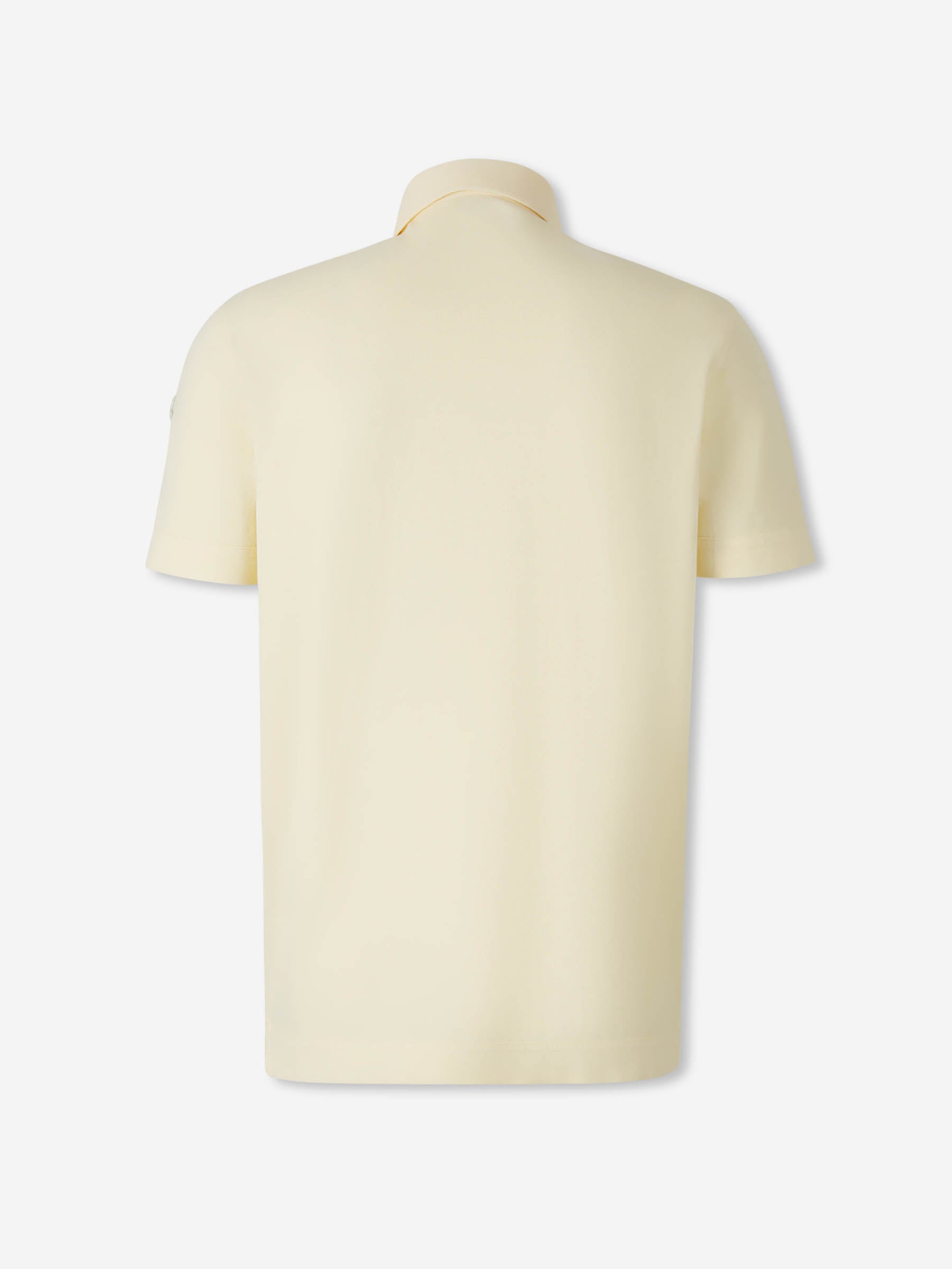 Moncler Hombre Barcelona Polo Manga Corta color Amarillo Claro sku 552-001668 01 - Foto 2