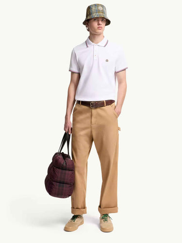 Moncler Hombre Barcelona Polo Manga Corta color Blanco sku 552-001670 01 - Foto 2