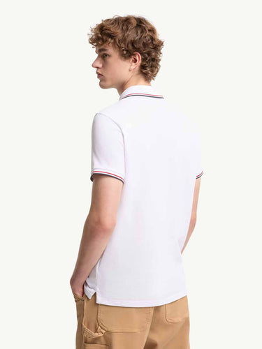 Moncler Hombre Barcelona Polo Manga Corta color Blanco sku 552-001670 01 - Foto 3